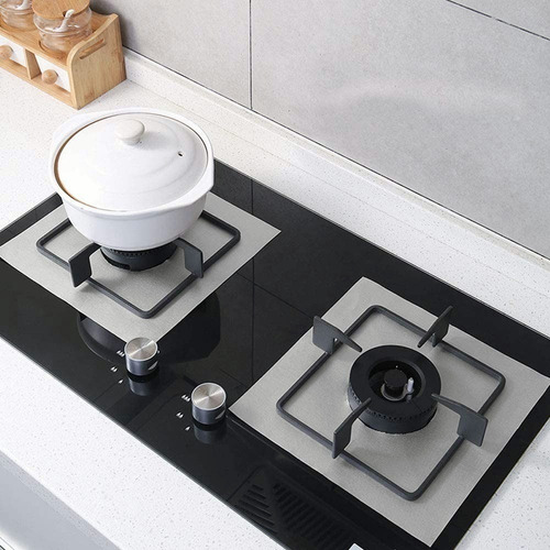 A 10pcs Protector Estufa Quemador Parrilla Reutilizable