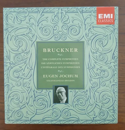 9discs CD Anton Bruckner, Eugen Jochum; WDR Sinfonieorchester Koln ブルックナー：交響曲全集  TOCE693139 EMI Digital /00320 Box 9 Cds - Bruckner Sinfonias Completas Eugen Jochum Emi