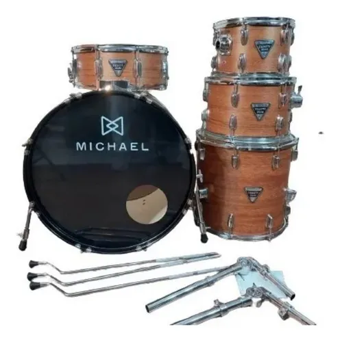 comprar Bateria Michael Acústica Trinity Mdk Bumbo 22 Shell Pack