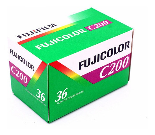 Fujifilm Película Rollo Fujicolor C200 36 Ex Iso 200 10 Pzas