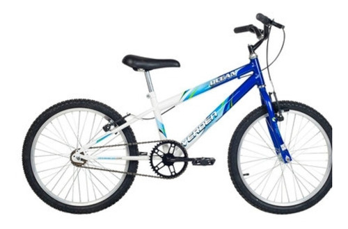 Bicicleta Infantil Aro 20 Verden Ocean - Branca E Azul 