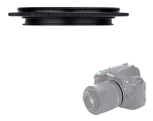 Anillo Adaptador Reversible Inversor 55mm A Camara Nikon