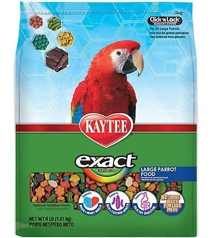 Alimento Premium Loros Kaytee Americano 1,81 Kg 4 Lb