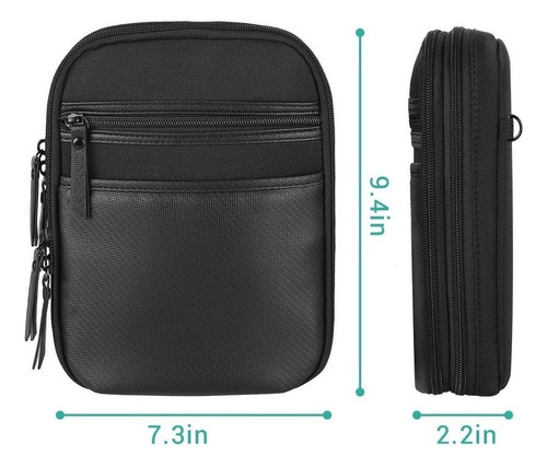 Funda De Pistola De Doble Capa, Riñonera For Hombre, Táctic