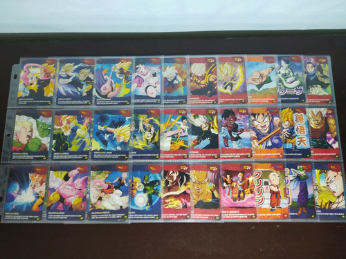 Tarjetas Dragon Ball Ultrapoderoso Colección 150/150 + Micas (Usado)