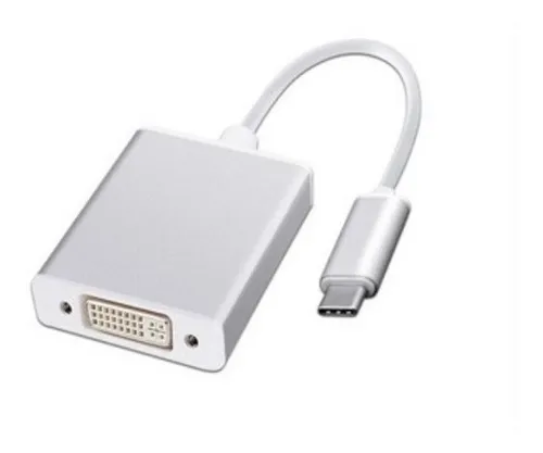 Adaptador Covertidor Usb C A Dvi - Hdmi  Pc Celular Notbook