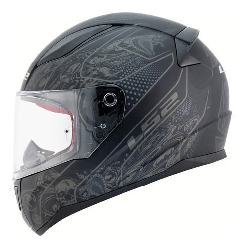 Capacete Ls2 Ff353 Rapid Crypt Fosco Capacete Moto