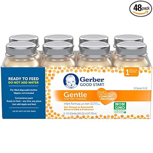 Gerber Buen Comienzo Suave No-gmo Lista Para Alimentar Nurse