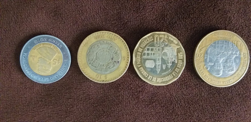 Monedas Raras De 20,10 Y 5 Pesos