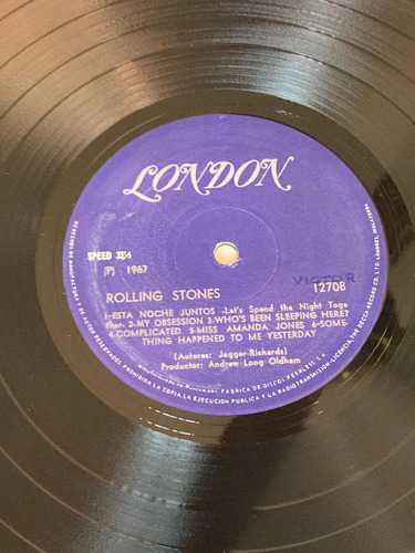 The Rolling Stones /ruby Tuesday 1967 Edition Mx Impecable (Usado)