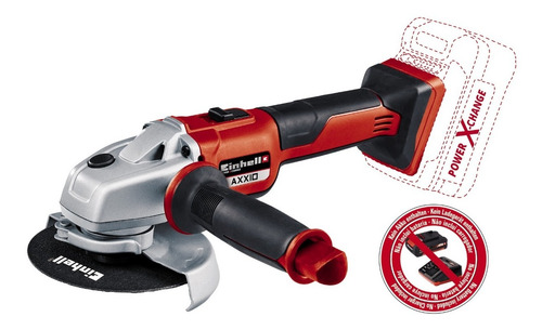 Amoladora Angular Inalambrica Einhell Axxio 125mm Sola Dgm