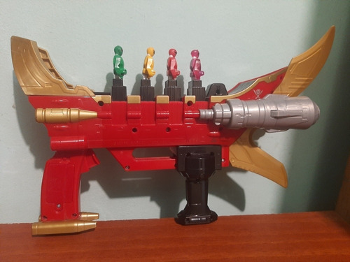 Power Rangers Super Mega Force Cannon Blaster - Barco Pirata (Usado)