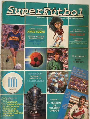 Revista Super Fútbol, Argentina, Racing Gullit 1988, Ez4b4