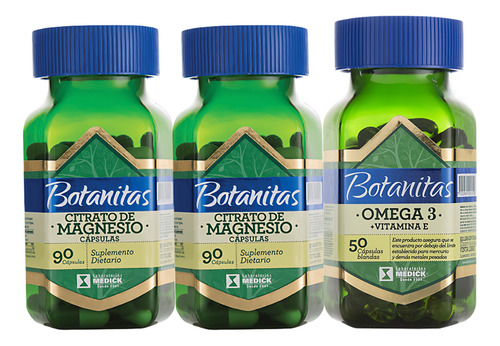 Citrato De Magnesio + Omega 3 - Unidad a $604