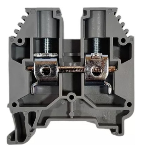 Borne De Conexión A Riel Din 4mm (pack 10 Unidades)