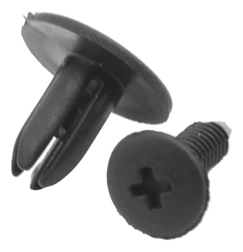 150 Pcs Car Fender Push Tipo Rebites De Plástico Preto Fixad