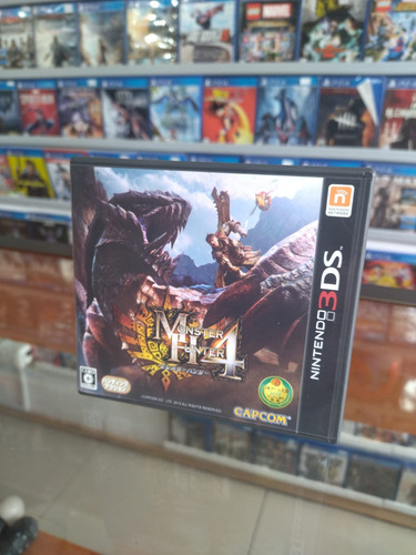 Monster Hunter 4 Japones Nintendo 3ds Usado