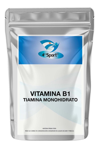 Vitamina B1 Mononitrato De Tiamina 100 Gr Envío Gratis 4+