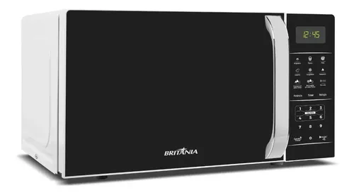 Micro-ondas Britânia Bmo23 De Preto 20l Branco