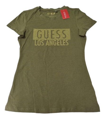 Playera Guess Original De Dama Talla S Con Pedrería.