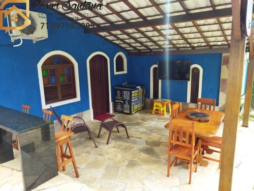 Imagem 5 de 21 de Casa 4/4 Sendo 2 Suítes, Varanda, Aldeias De Jacuípe - Barra Do Jacuípe - Ca01163 - 70537018