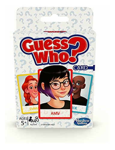 Hasbro Gaming Classic Card Game Guess Who Toy