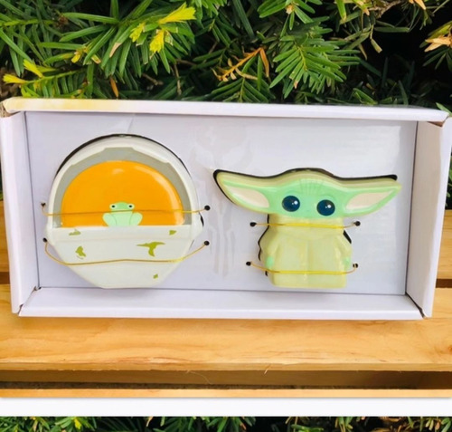 Salero Y Pimentero Baby Yoda Star Wars