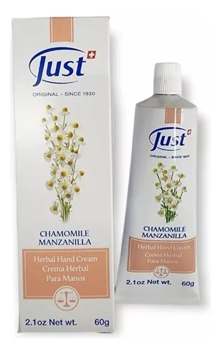 Crema De Manzanilla Just (60 Gr)