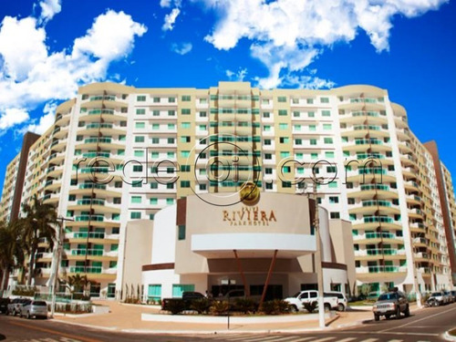 Imagem 1 de 22 de Flat No Privé Rivera Suite Hotel - Caldas Novas - Go - Ap00267 - 68016133