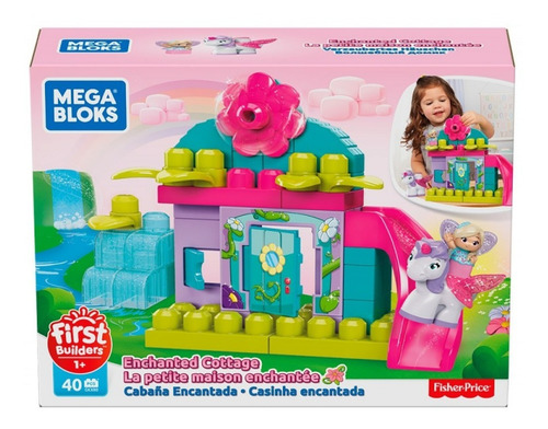 Mega Bloks La casa de las flores Gkx80, 40 piezas