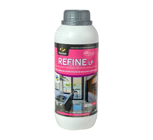 Refine Lp  Pisoclean 1kg Limpeza De Porcelanato