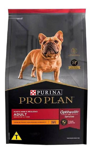 Alimento Pro Plan OptiLife Adult para perro adulto de raza mini y pequeña sabor mix en bolsa de 7.5kg