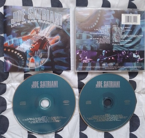 Cd Joe Satriani - Live In San Francisco - Duplo