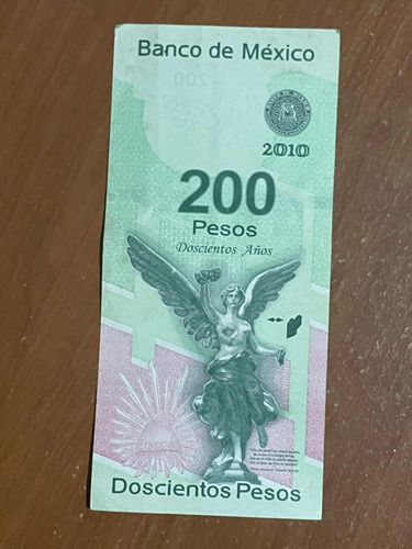 Billete 200 Pesos Bicentenario