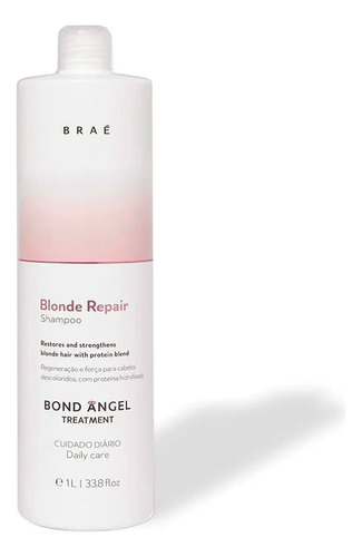  Braé Blonde Repair Shampoo De Regeneração 1 Litro