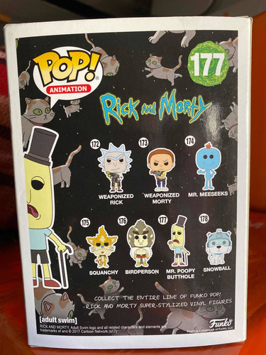 Funko Pop Mr. Poopy Butthole 177 Rick And Morty