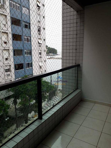 Imagem 12 de 20 de Apartamento Com 3 Dormitórios À Venda, 140 M² Por R$ 620.000,00 - Itararé - São Vicente/sp - Ap6483