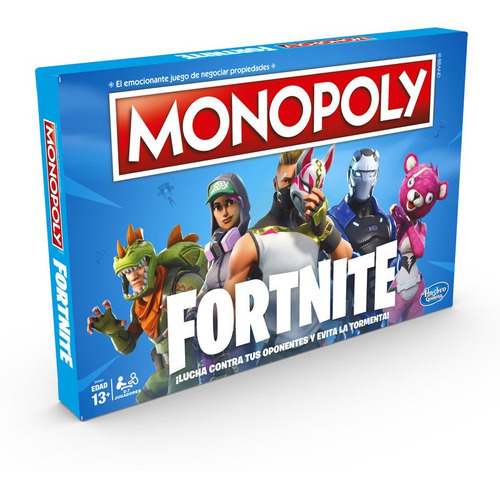 Imagen 2 de 4 de Juego de mesa Monopoly Fortnite Hasbro E6603