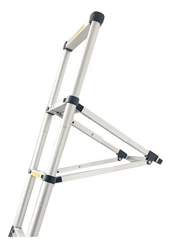 Escalera Telescópica, Escalera Plegable De Aluminio Con Pata