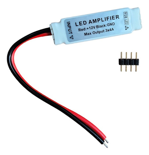 Mini Amplificador Rgb 12 Amp 4 Pines Tira Led 12v