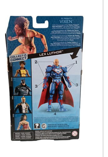 Dc Vixen Multiverse Serie Lex Luthor Baf