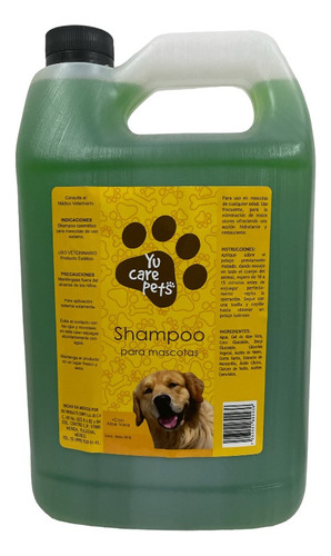 Shampoo Para Mascotas Con Aloe Vera 1 Gal