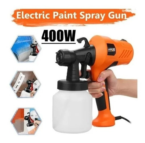Imagen 4 de 5 de Rociador Pistola Pintura Eléctrico Pulverizador Herramienta.