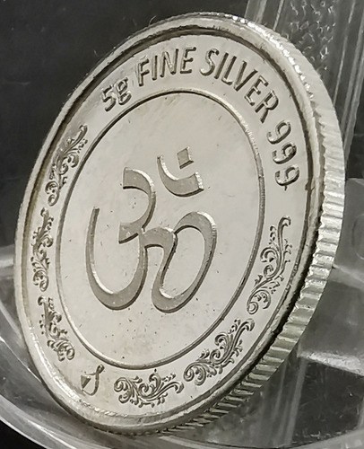Moneda De 5 Gramos De Plata Internacional Proof 24.4mm .999