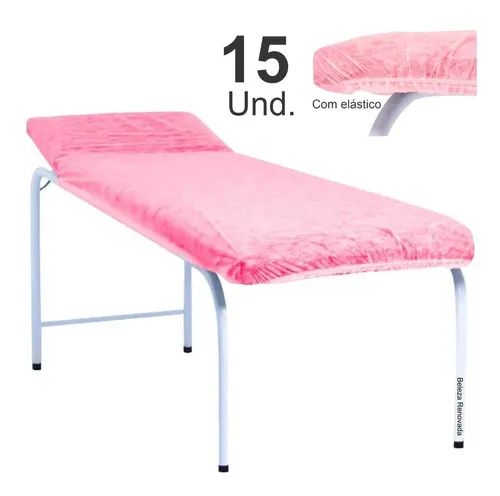 comprar Lençol Descartável Maca Com Elástico 2m X 90cm - 15 Unidades Santa Clara Lençol Descartável Maca en kit descartavel com elastico15 x 15 unidades c\u002Fu