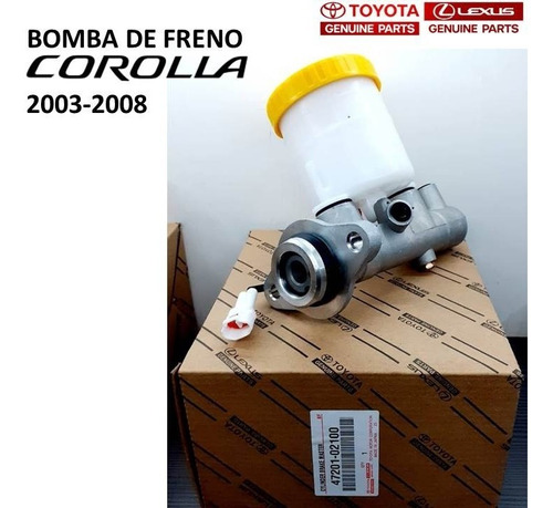 Bomba De Freno Corolla 2003/2008