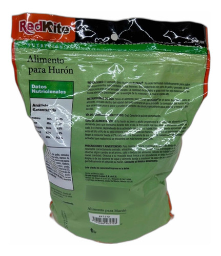 Alimento Para Hurón Marca Redkite