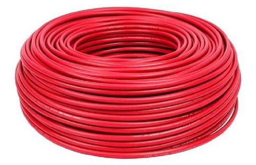 Bolsa 20 Mts Cable Iusa Rojo Thw Cal 12 Awg 100%cobre