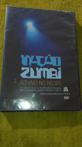 Dvd Nação Zumbi, Ao Vivo No Recife - Original