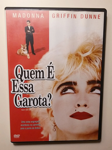Dvd Original Do Filme Quem É Essa Garota Com Madonna (1987)